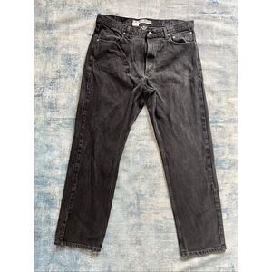 Harley - Davidson Black Straight Leg Denim Jeans 40 x 34